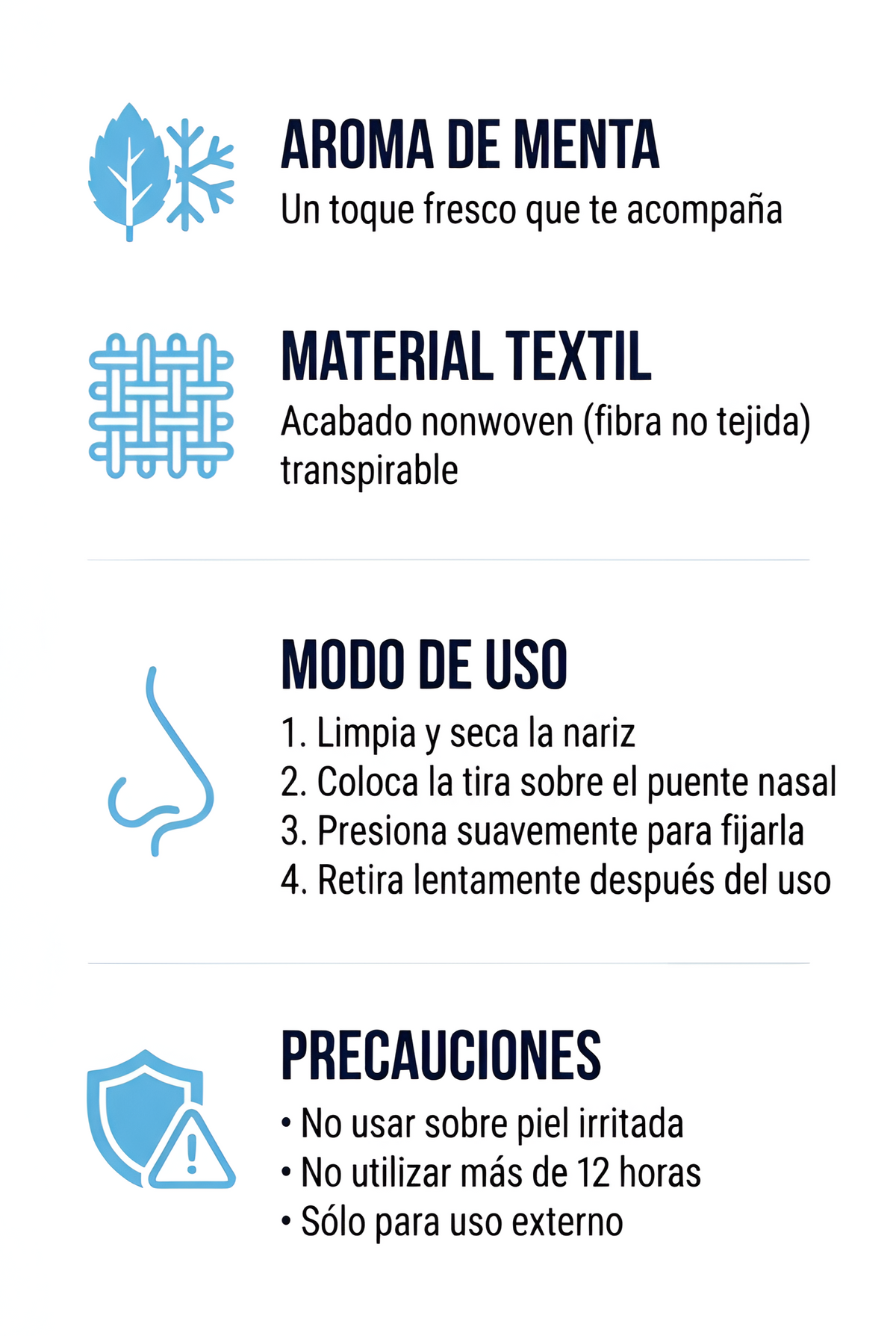 AIRSH® — Tiras Nasales Deportivas